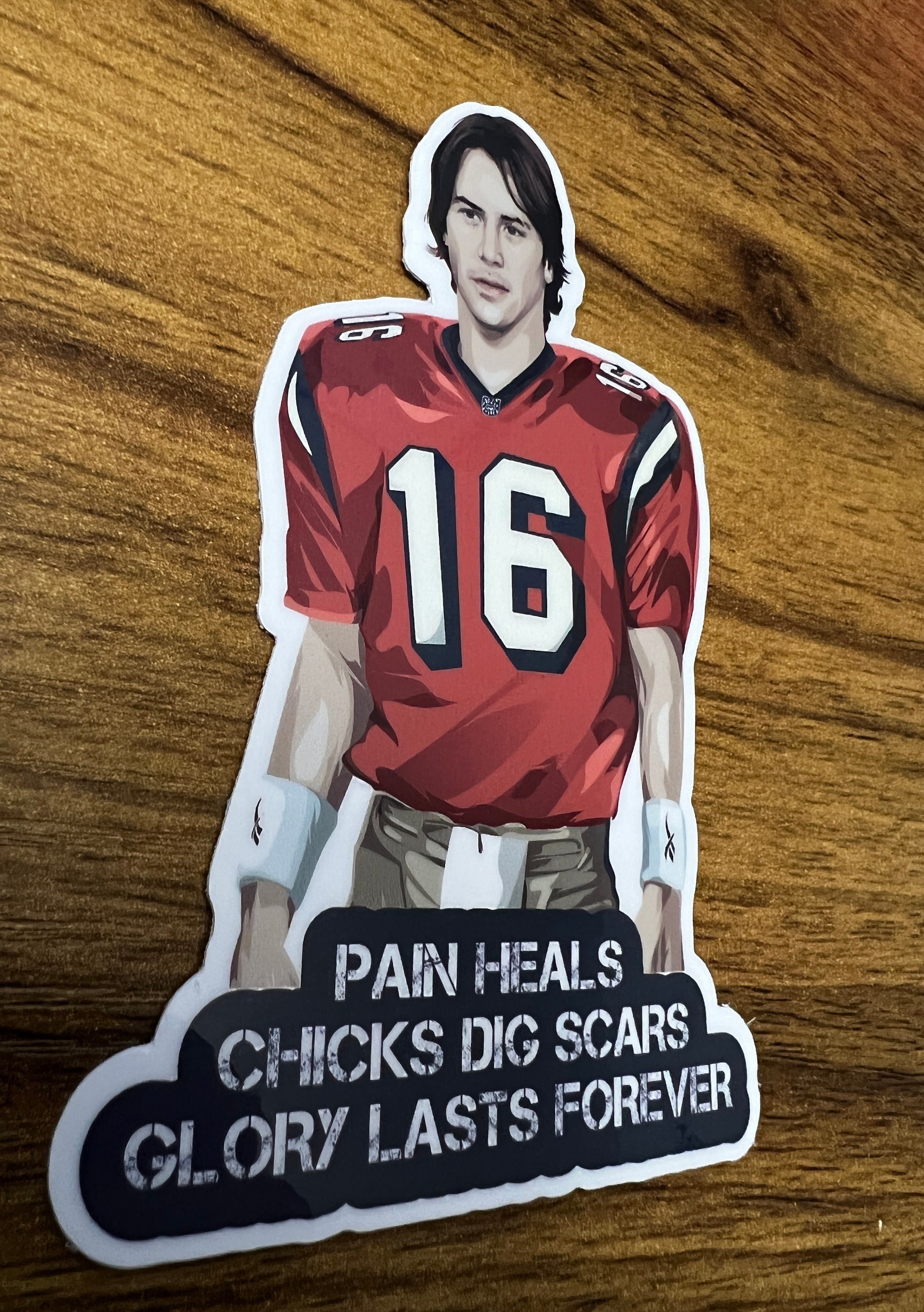 The Replacements Shane Falco Football Sticker Coach Sticker Movie  Sticker Vinyl Sticker