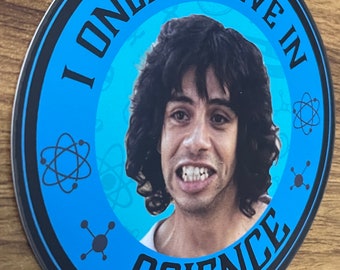 Nacho Libre | Only believe in Science |  Eskeleto | Vinyl Sticker | Vinyl Decal | Laptop Sticker