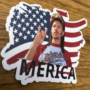 Joe Dirt Sticker | ’Merica Funny Quote Vinyl Decal