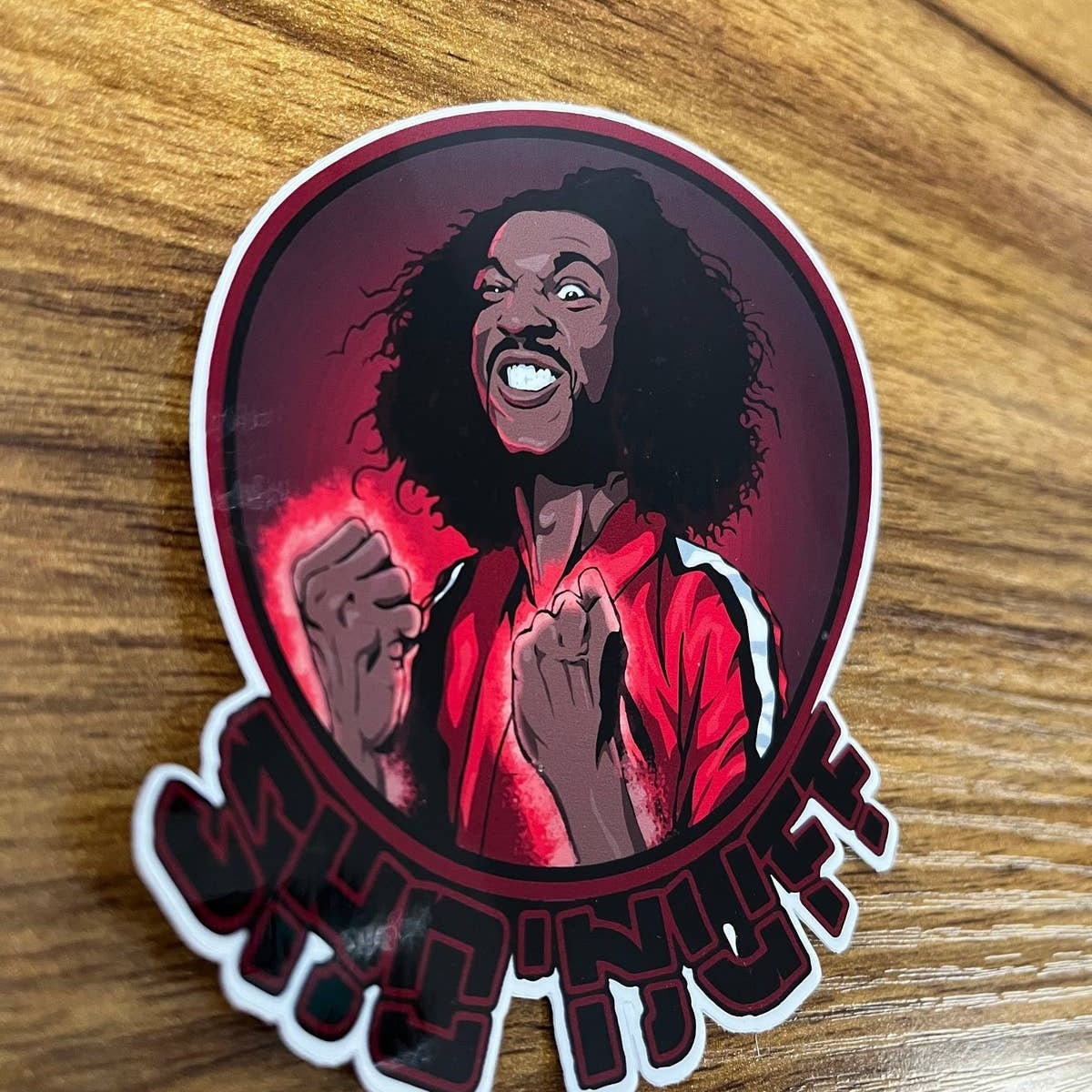 The Last Dragon | Sho'nuff Sticker | Shogun of Harlem | 80s Vinyl