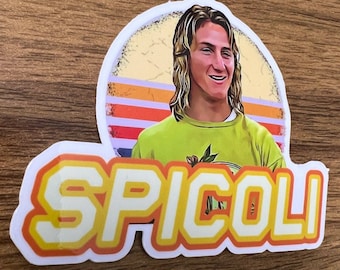 Jeff Spicoli Surf Sticker | Funny 80s Movie Vinyl Decal