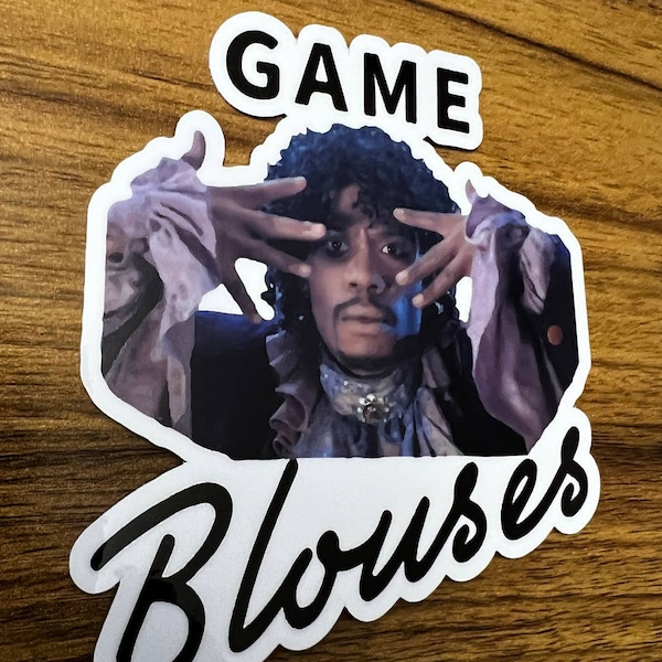 Chapelle | Game, Blouses | Prince | Pancakes | Basketball | Vinyl Sticker | Vinyl Decal | Laptop Sticker | Water Bottle Sticker