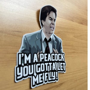 The Other Guys | Peacock | Vinyl Sticker | Vinyl Decal | Laptop Sticker | Water Bottle Sticker