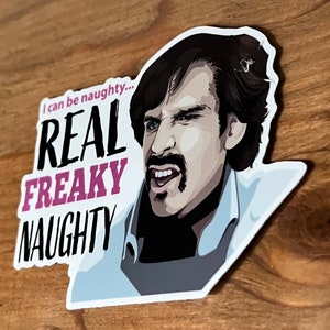 Dodgeball &quot;Freaky Naughty&quot; Sticker