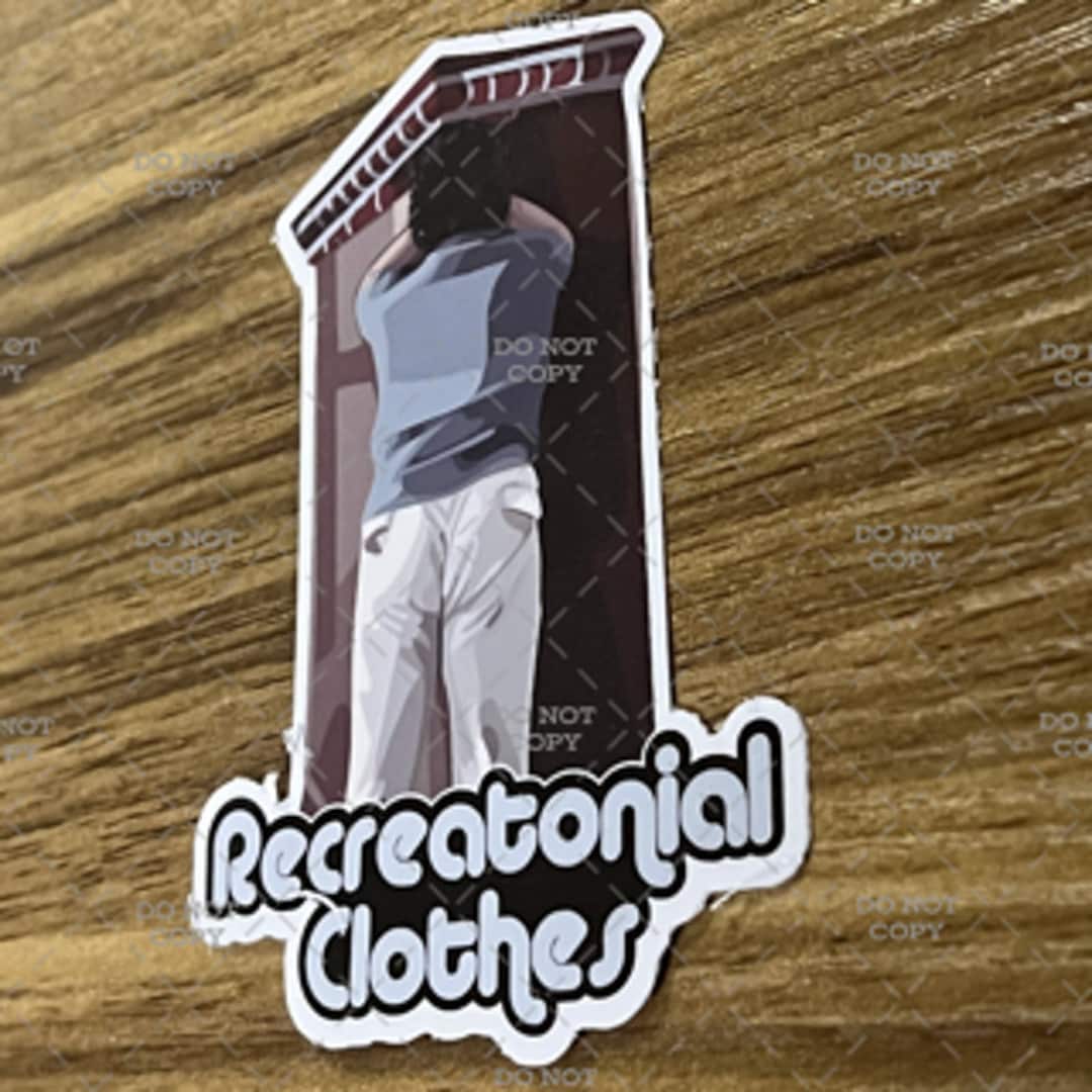Nacho Libre "recreational Clothes" Vinyl Sticker - Etsy