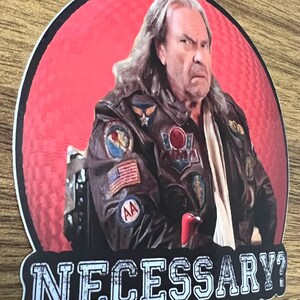 Dodgeball Sticker | Necessary | Vinyl Sticker | Vinyl Decal | Laptop Sticker | Water Bottle Sticker