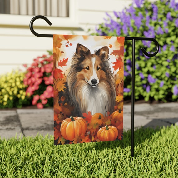 Mommy's Little Pumpkin Yorkie Garden Flag Mommy's Little Pumpkin Yorkie Garden Flag