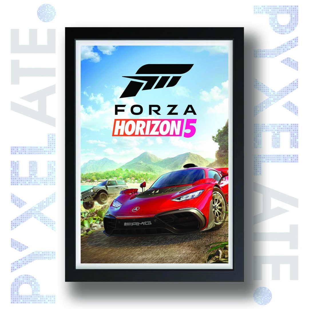 Framed Wall Art, Forza Horizon 5 Poster, XBOX, Game Art, Home Bedroom ...