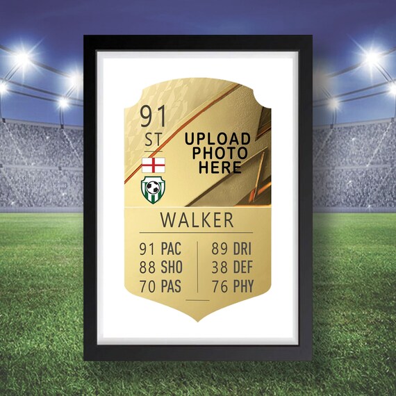 FIFA 21 Icon Card - Customised - Personalised Football Print - Football  Gifts