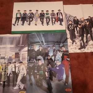 Ateez Poster Art Wall Poster Sticky Poster Gift For Fans