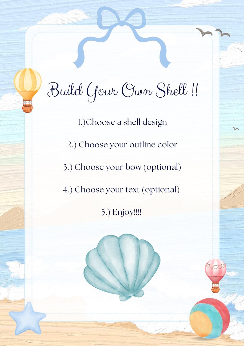 Shell Yeah Creations - Build Your Own Shell Trinket Dish!! - Etsy