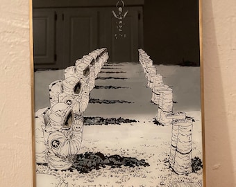 Personalisierte Anime/Manga Glasmalerei