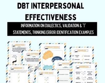 DBT Interpersonale Wirksamkeit Aktivität