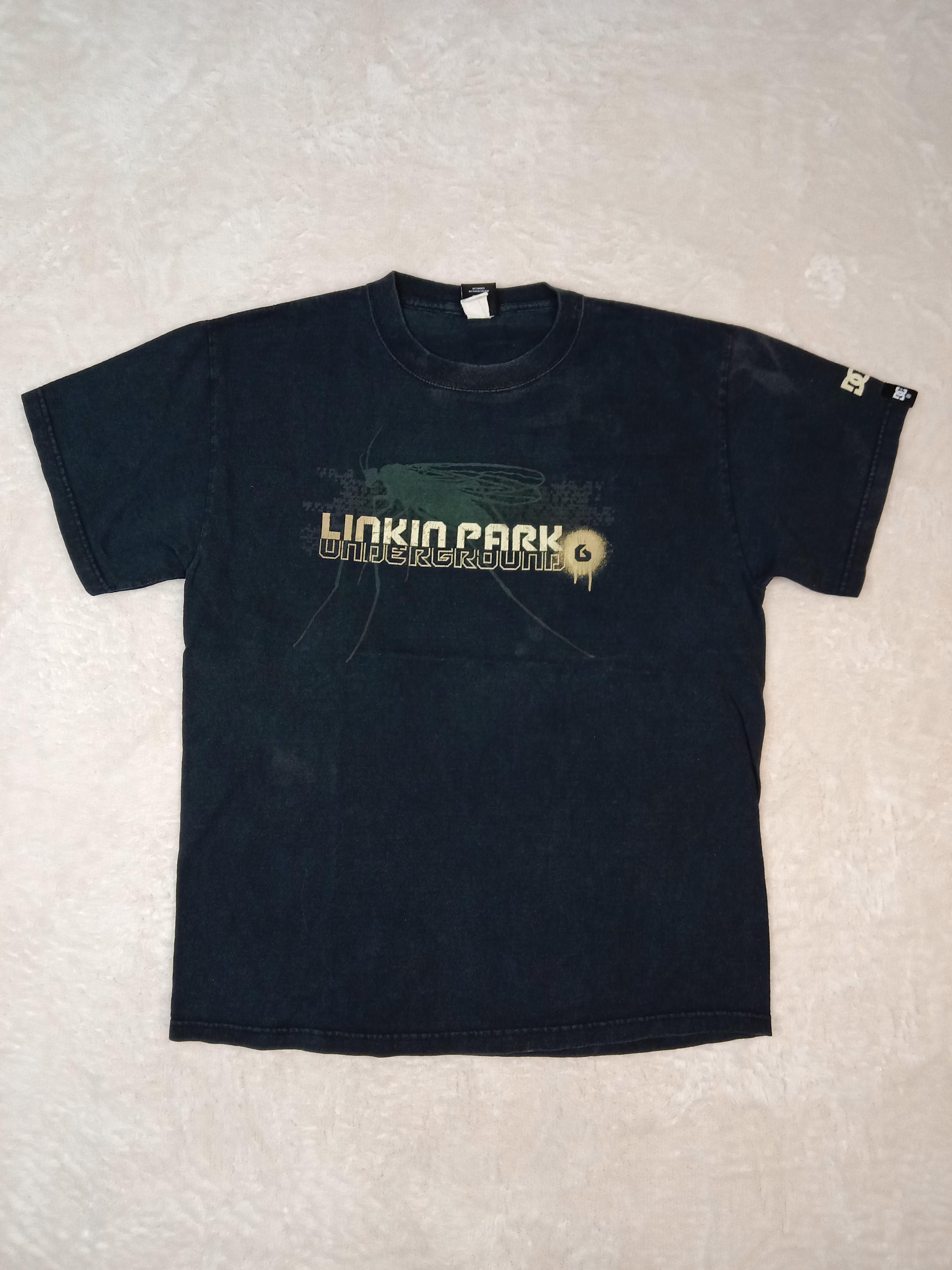 Vintage Link Park Underground X DC Shoes Company Band T Shirt Tees