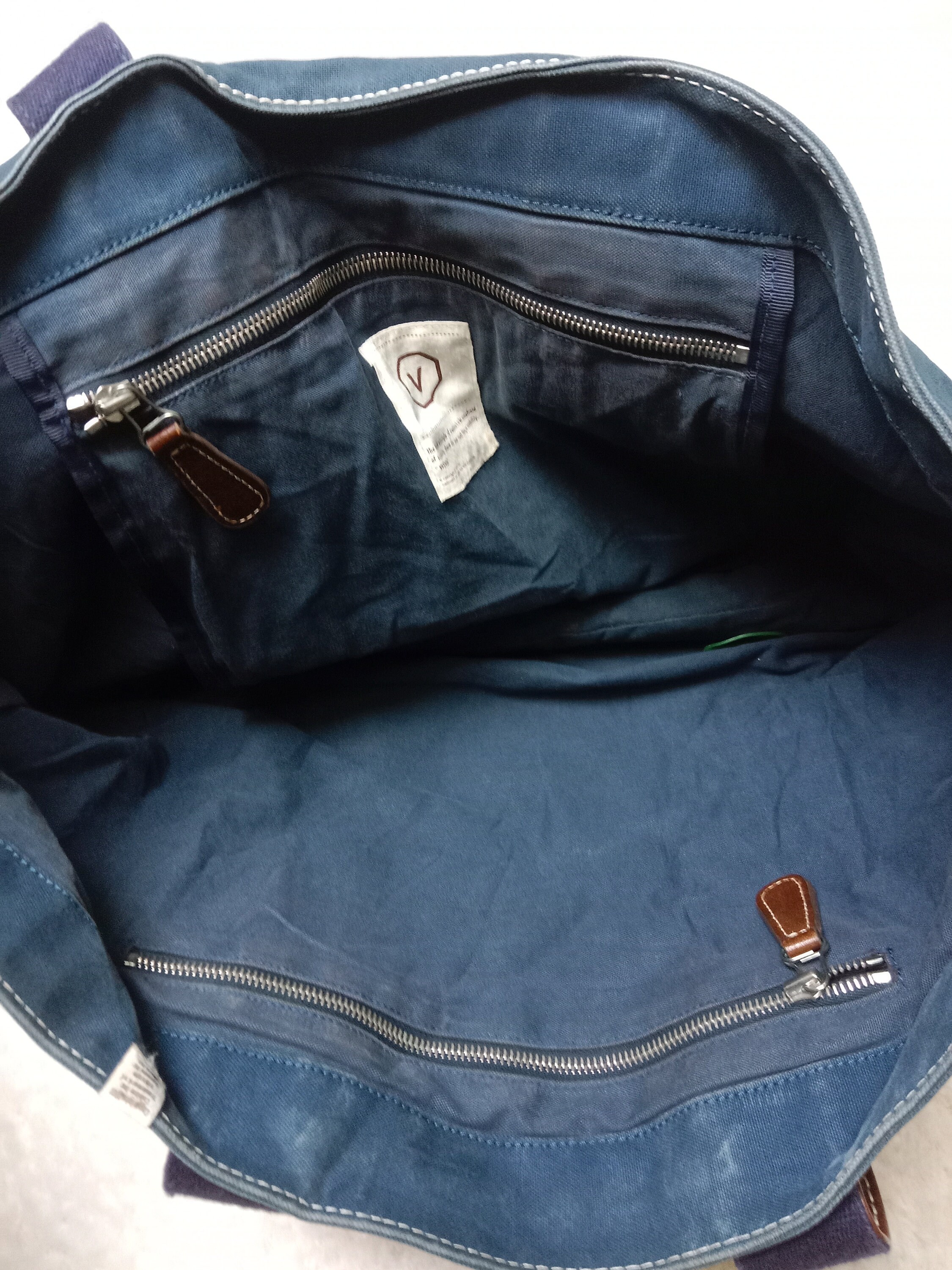 Visvim Homer Canvas Leather Tote Bag - Etsy Visvim Homer Canvas Leather Tote Bag - Etsy