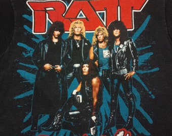 Vintage Band Ratt Reach for the Sky 1989 Tour T Shirt Tees - Etsy