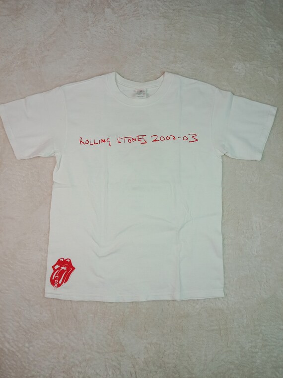 ROLLING STONES 2002-2003 ジャパンツアーTシャツ Vintage Rolling Stones Japan Tour 2003 Osaka Yokohama T