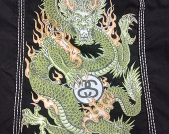 Old Stussy｜90s SS Link Dragon L/S Tシャツ｜M Vintage 90s Stussy