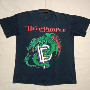 Vintage Band Deep Purple the battle rages on world tour 1993-1994 t shirt tees brockum