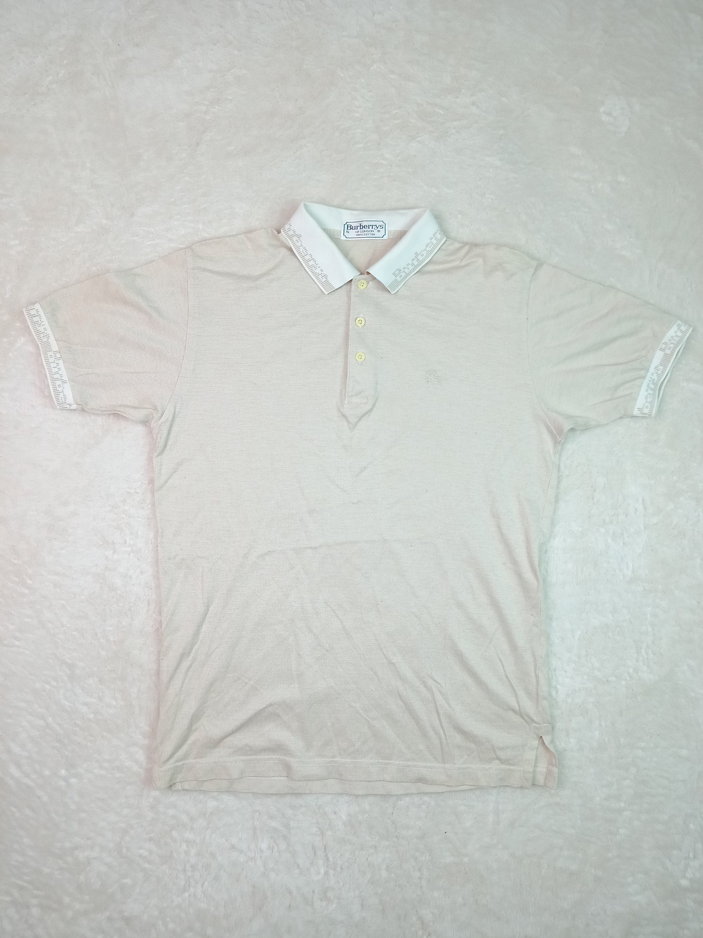 希少品レア物ビンテージBurberrys ゴルフシャツ BURBERRY - 希少品レア物ビンテージBurberrys ゴルフシャツの通販 by