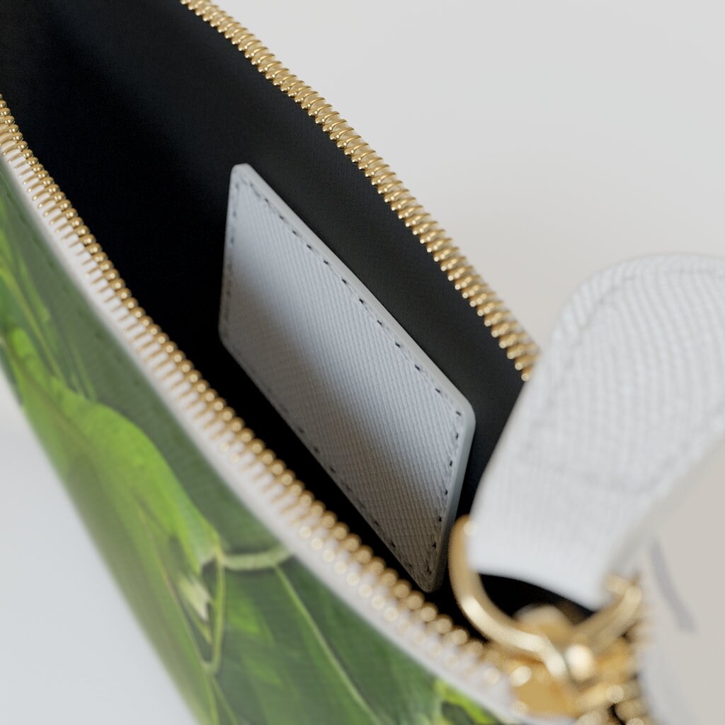 leaf mini clutch