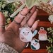 NEWLY UPDATED! Squishmallow Inspired Keychains | Cute Keychain | Resin Keychain | Aesthetic | Cow Keychain 