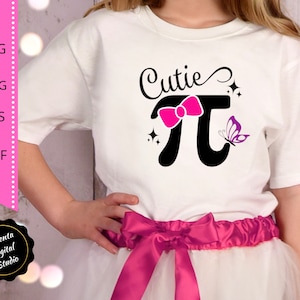 Cutie Pi Day SVG | SVG Vinyl Cut File for Cricut and Silhouette |Pi  Pie Svg