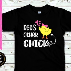 Papas andere Küken SVG für Cricut, Silhouette Cut File | Lustige Ostern SVG | SVG für Mädchen