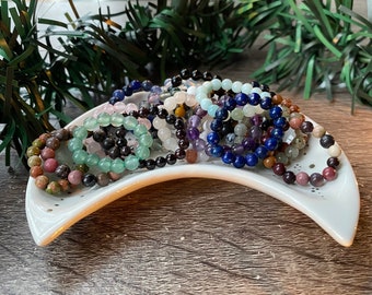 Assorted Stretchy Crystal Rings || crystal rings | crystal jewelry | stretchy rings | affordable crystal jewelry | affordable crystal rings