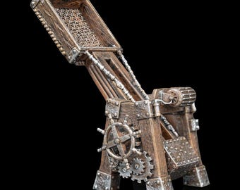 Catapult Siege Weapon RPG Model | D&D Tabletop Miniature