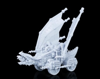 Dragon Fire Siege Weapon RPG Model | D&D Tabletop Miniature