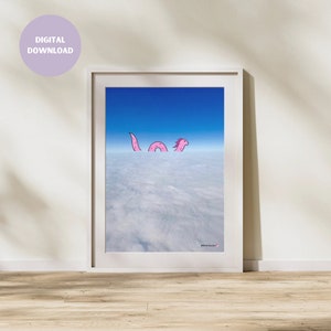 Nessy in The Sky Print