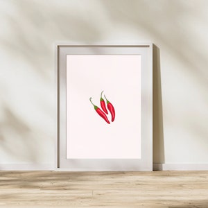 Hot Pepper Print