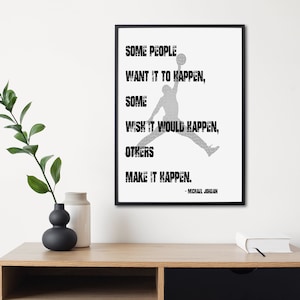 Michael Jordan Inspirational Downloadable Printable Quote