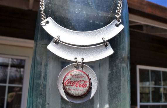 Upcycled Vintage Coca Cola COKE Bottle 