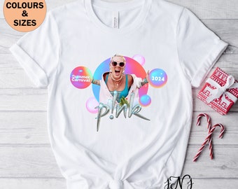 Pink Australian tour, Music tour 2024, Pink on tour shirt, Pink shirt, Pink lovers shirt, Pink tour shirt, Pink singer summer carnival FRONT