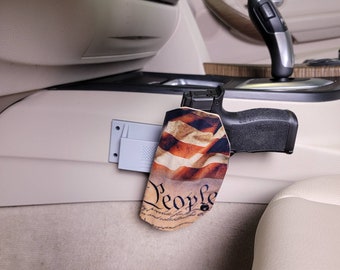 Universal Holster Dock 2.0 | IWB Holster Mount For Vehicle, Desk, Bedside Etc.