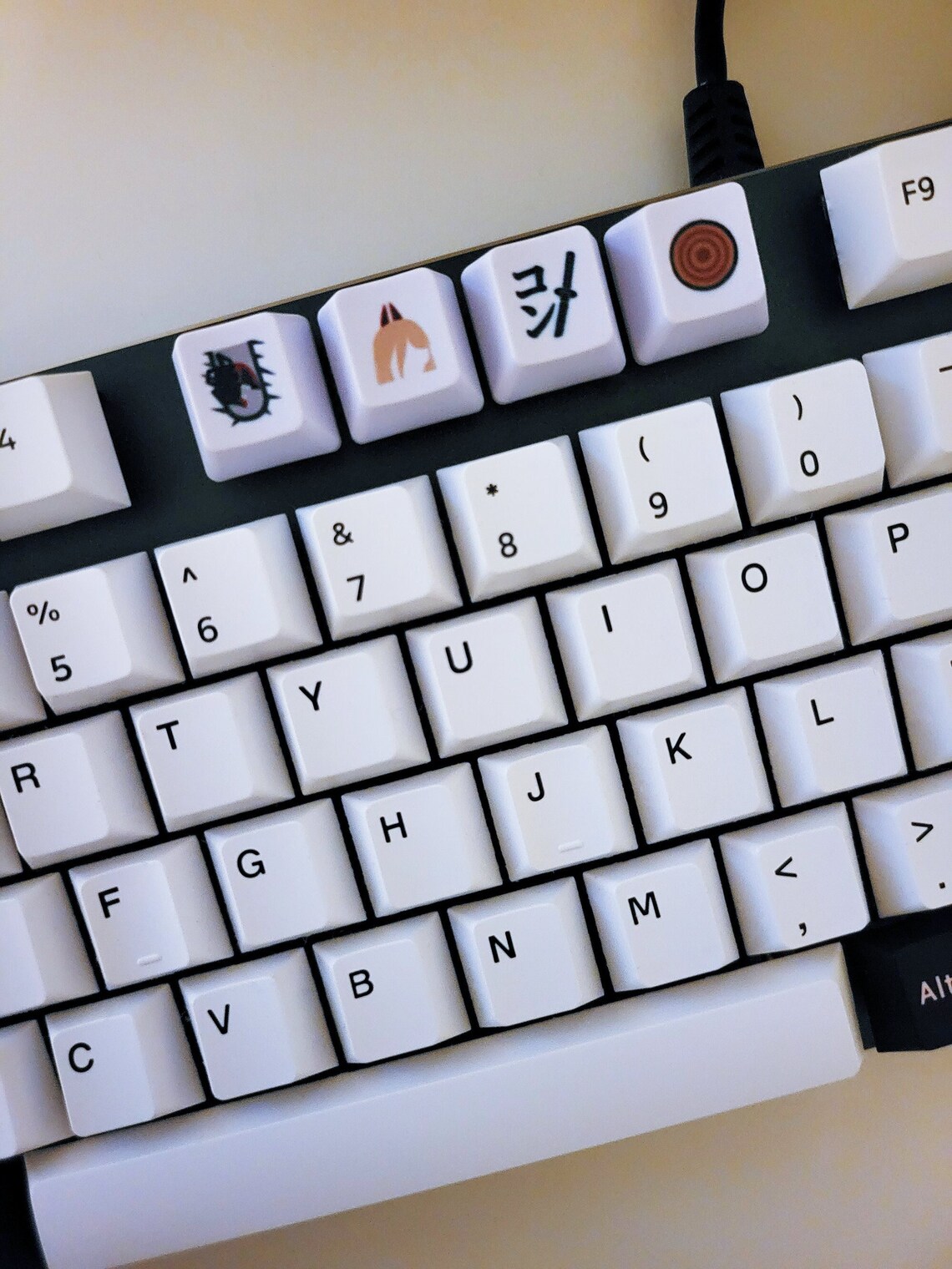 Chainsaw Man Anime Keycaps PBT Dyesub Keycaps for Etsy Canada