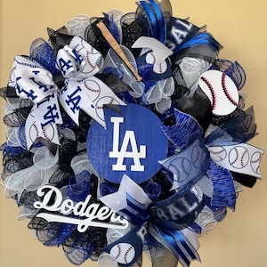 Los Angeles Dodgers Wreath
