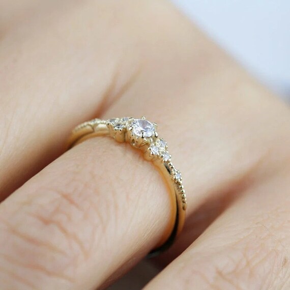Diamond ring deals valentine's day sale