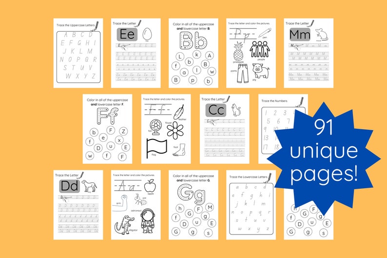 Handwriting Worksheets Handwriting Practice Sheets Letters and Numbers