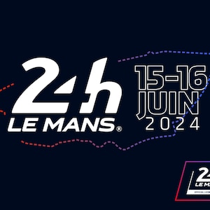 Logo officiel du circuit des 24 heures avec date 2024 image 1