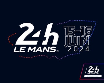 Logo officiel du circuit des 24 heures avec date - 2024