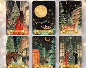 Starry Night Christmas Edition Tarot Deck, Tarot Card Deck