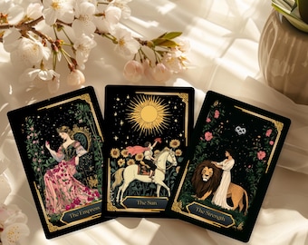Arcane Moon Tarot Deck – Dreamy 78 Tarot Cards With