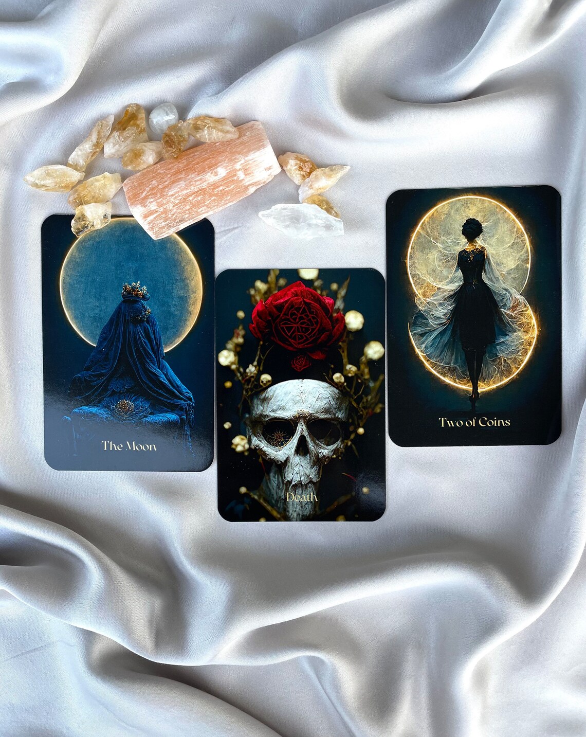 Tarot Card Deck Tarot Deck With Guidebook Artificial Etsy