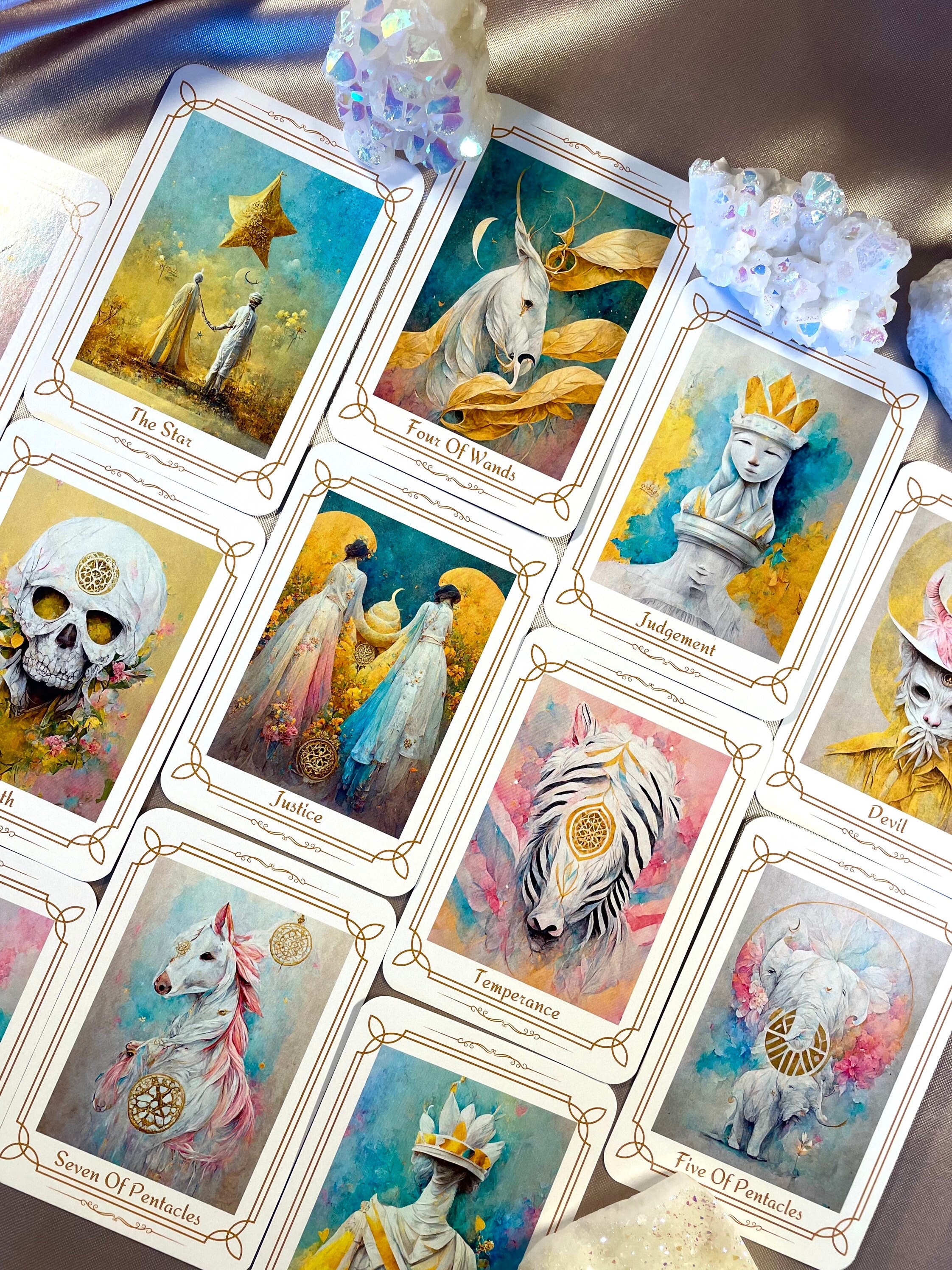 Tarot Card Deck Fairytale Tarot Deck Tarot Deck With Etsy Australia