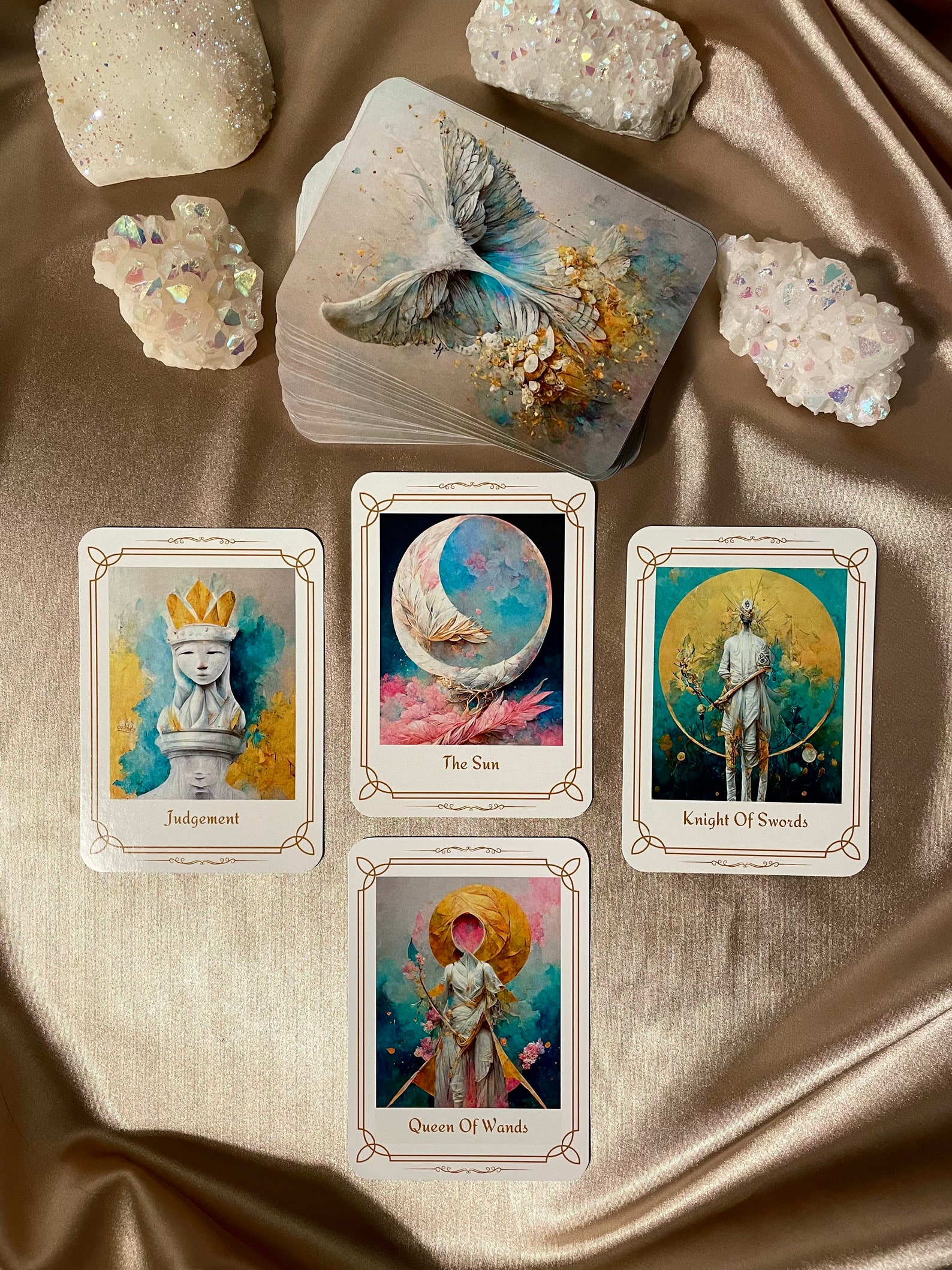 Tarot Card Deck Fairytale Tarot Deck Tarot Deck With Etsy