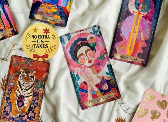 Oasis Tarot Deck – 78 Card With Guidebook & Pouch | Mystical