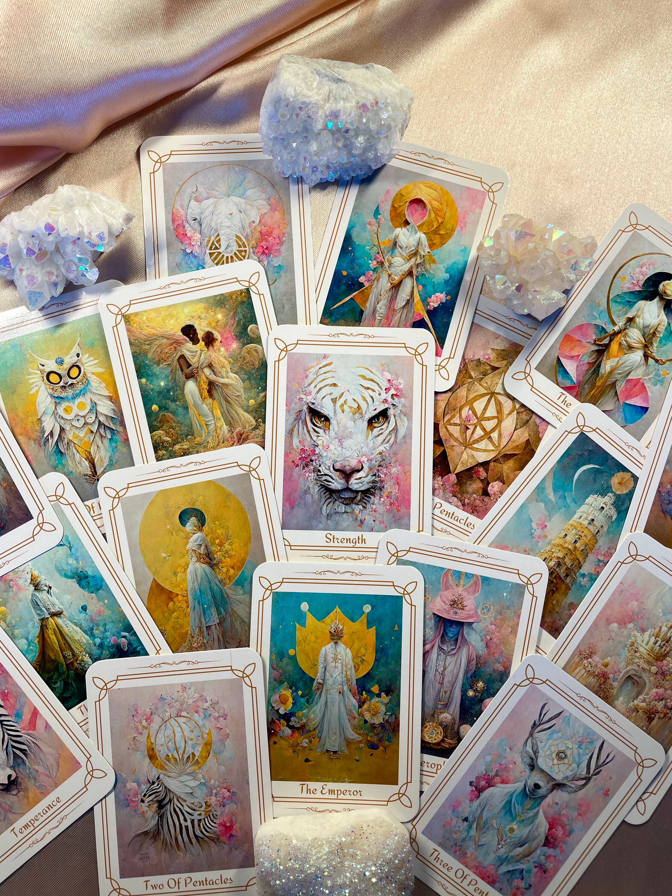 Tarot Card Deck Fairytale Tarot Deck Tarot Deck With Etsy Australia